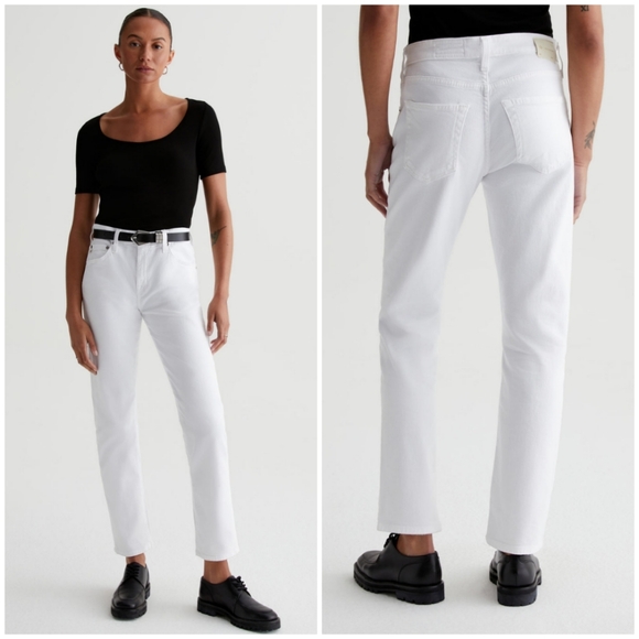 NWT Adriano Goldschmied AG-ED Ex-boyfriend Slouchy Slim Denim Jeans - Picture 1 of 11